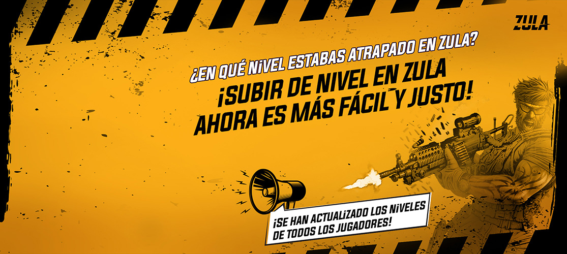 ¿En qué nivel estabas atrapado en Zula? ¡Subir de nivel en Zula ahora es más fácil y justo!